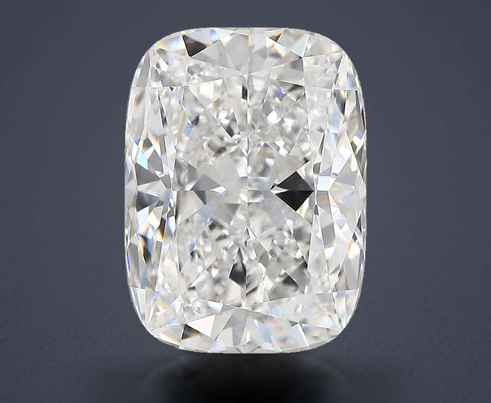 6.40 Carat Cushion Lab Diamond
