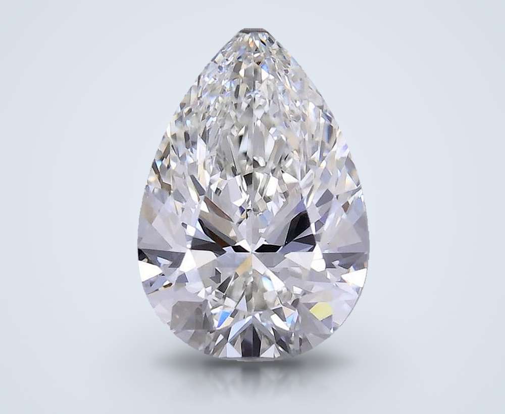 0.50 Carat Pear Natural Diamond