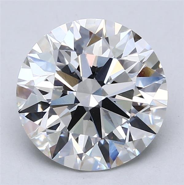 3.54ct E VS1 Rare Carat Ideal Cut Round Lab Grown Diamond
