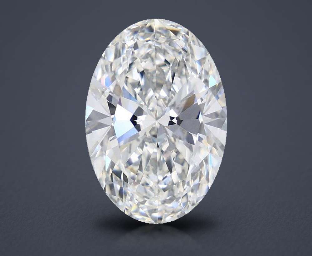 5.82 Carat Oval Lab Diamond