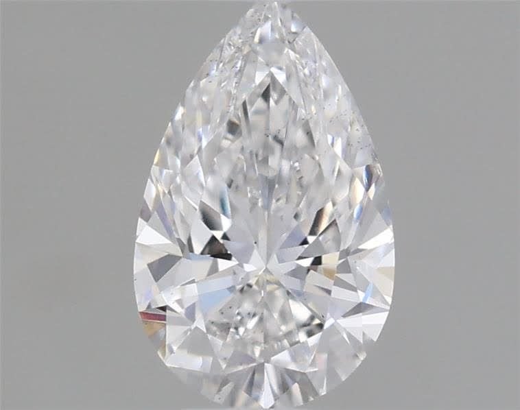 0.53ct D VS2 Rare Carat Ideal Cut Pear Lab Grown Diamond