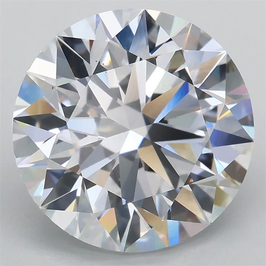 4.37ct D VS1 Rare Carat Ideal Cut Round Lab Grown Diamond