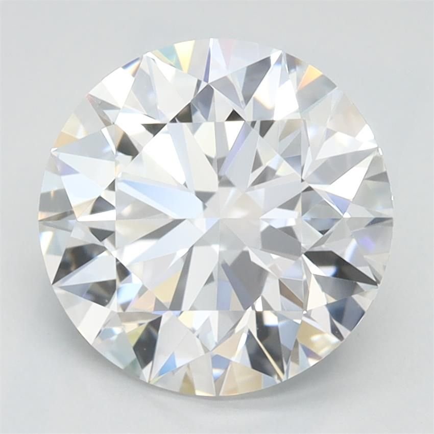 2.52ct D IF Rare Carat Ideal Cut Round Lab Grown Diamond