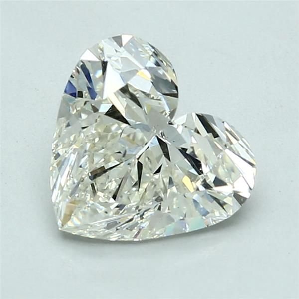 2.05ct J SI1 Rare Carat Ideal Cut Heart Diamond