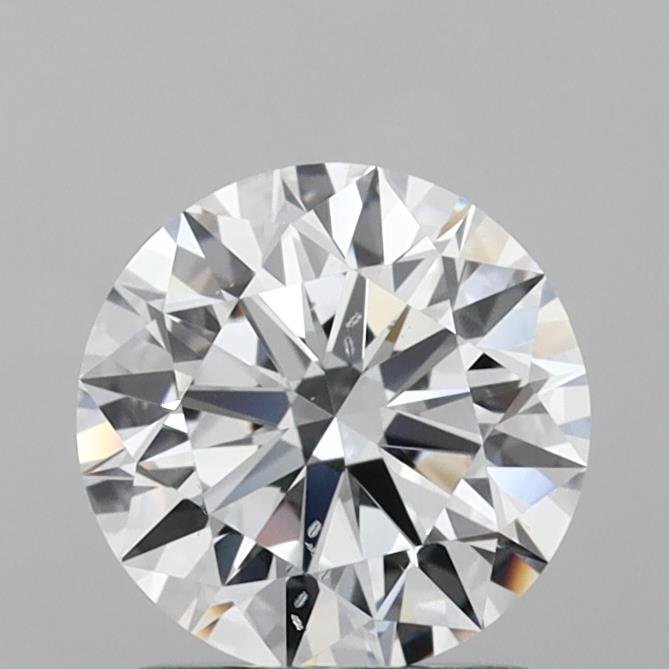 1.30ct D SI1 Rare Carat Ideal Cut Round Lab Grown Diamond