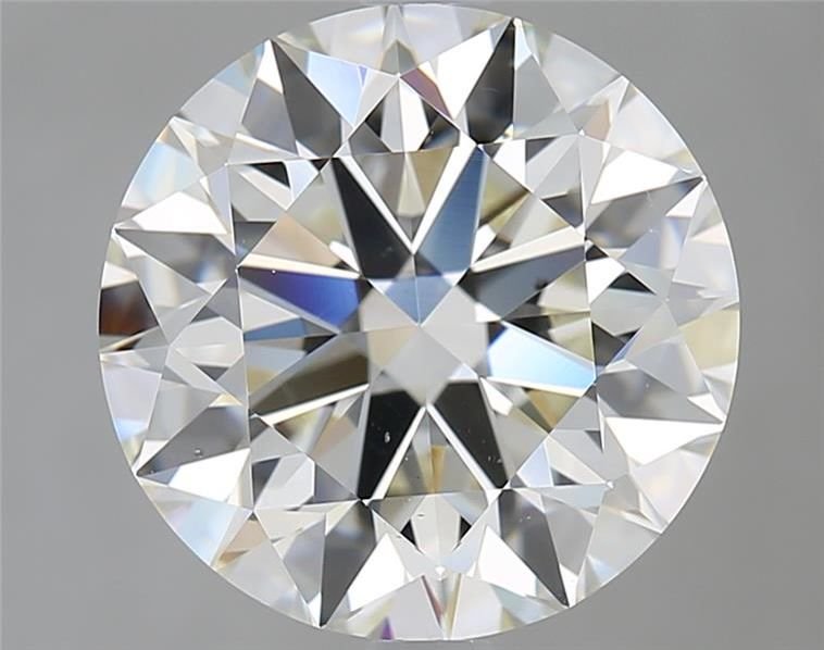 4.70ct J VS2 Rare Carat Ideal Cut Round Diamond
