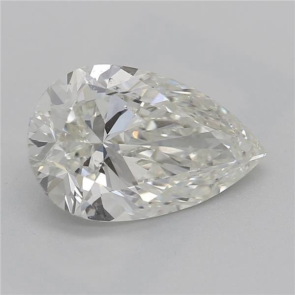 1.91ct J SI2 Rare Carat Ideal Cut Pear Diamond