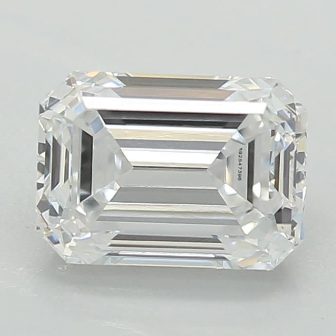 0.80ct D VS1 Very Good Cut Emerald Lab Grown Diamond