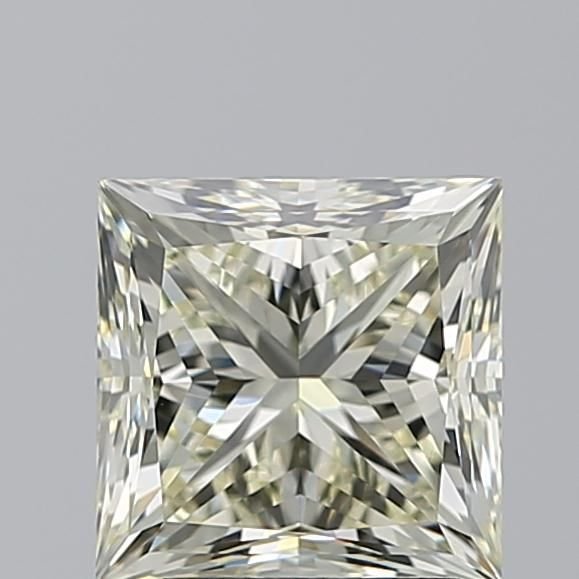 3.01ct J VS1 Rare Carat Ideal Cut Princess Diamond