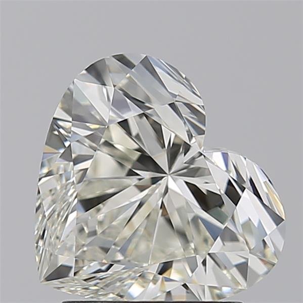 2.02ct K VVS2 Rare Carat Ideal Cut Heart Diamond