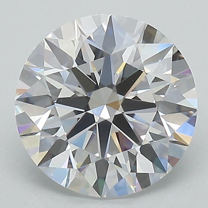 2.03ct D VS1 Rare Carat Ideal Cut Round Lab Grown Diamond