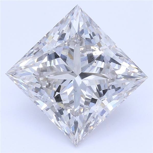 1.56ct H SI2 Rare Carat Ideal Cut Princess Lab Grown Diamond