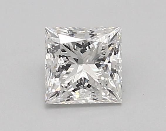 0.81ct E VVS2 Rare Carat Ideal Cut Princess Lab Grown Diamond