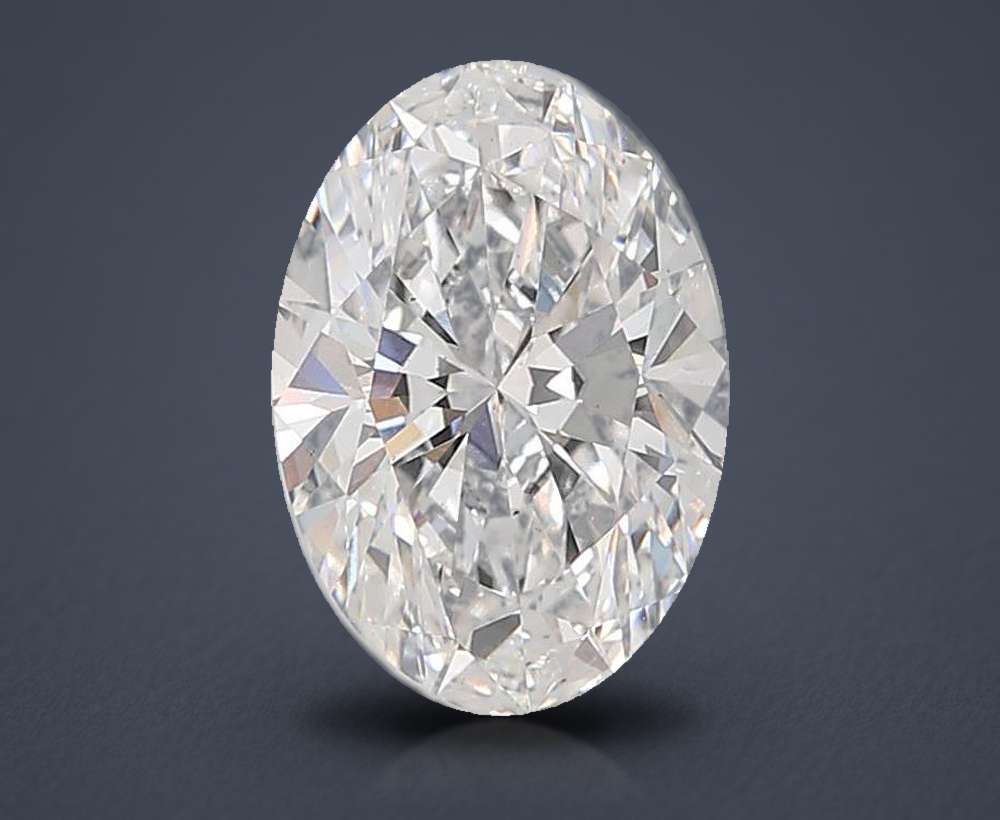 4.00 Carat Oval Lab Diamond