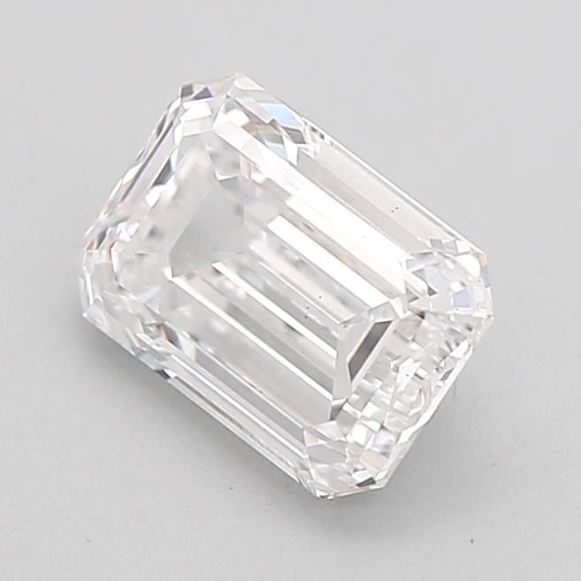 8.01ct F VS1 Excellent Cut Emerald Lab Grown Diamond