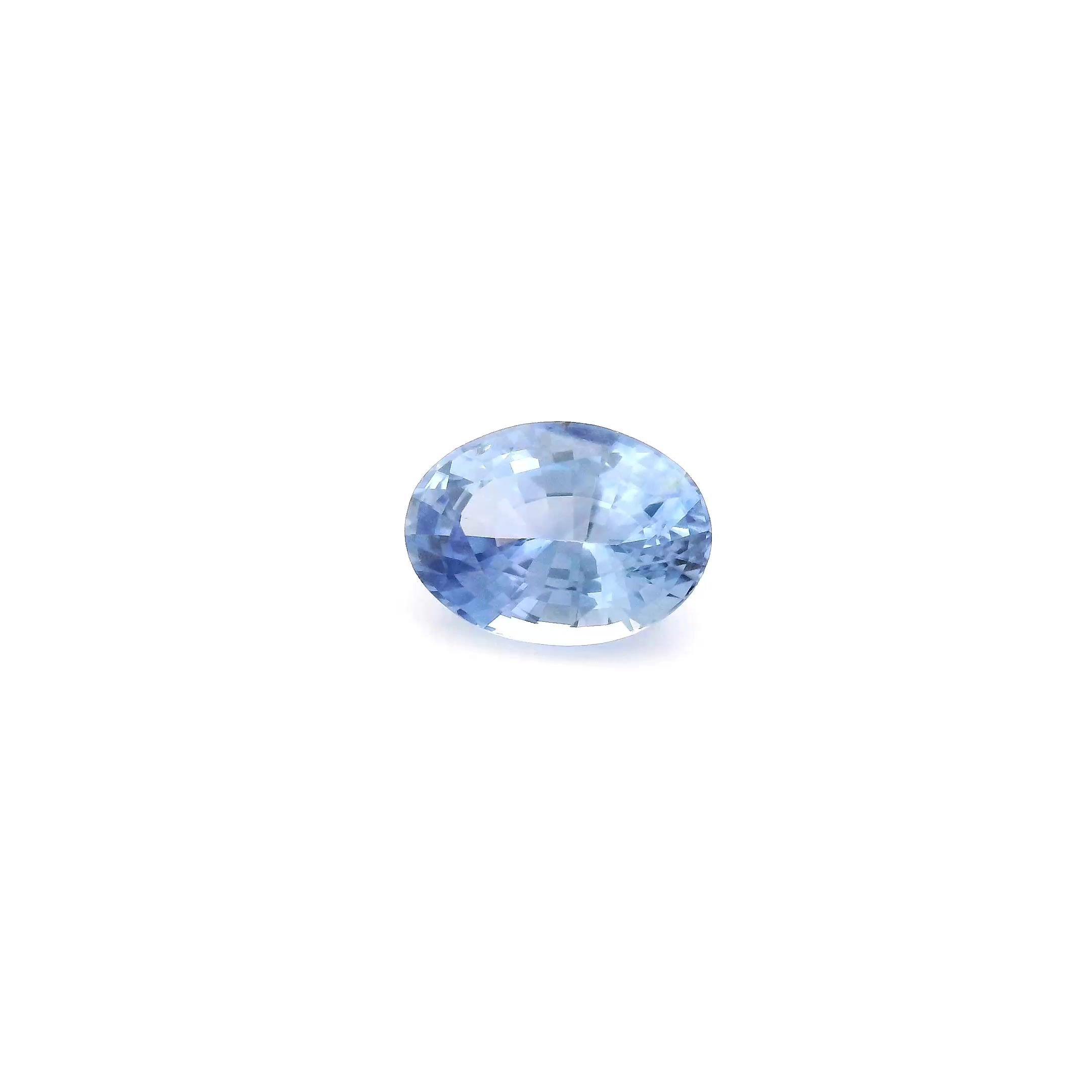 0.97 Carat Blue Oval Sapphire