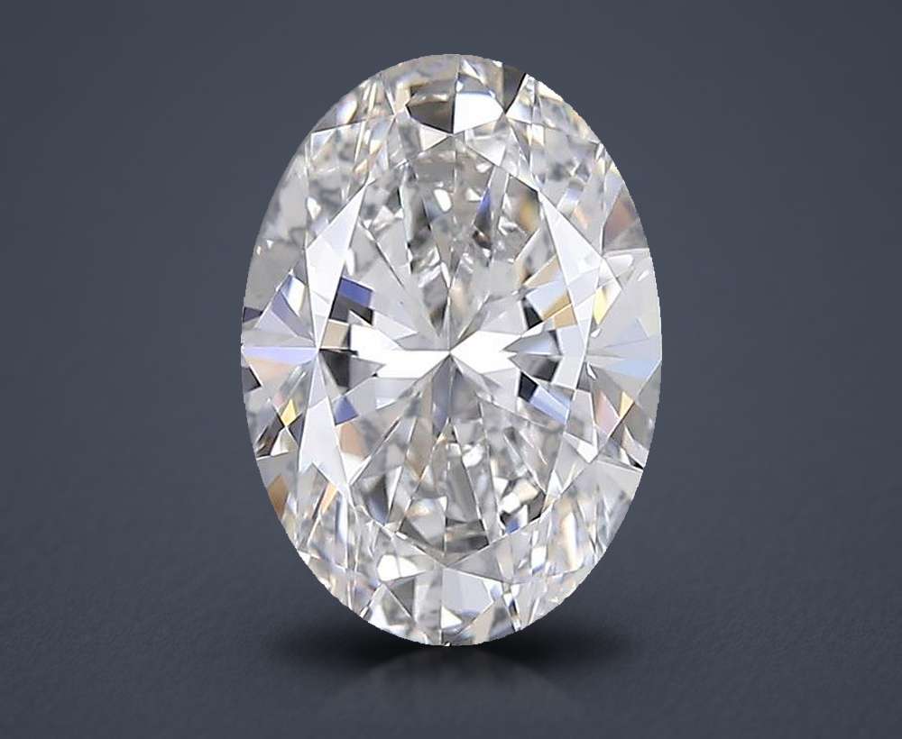 3.48 Carat Oval Lab Diamond