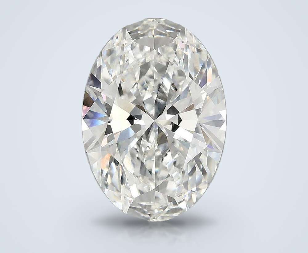 4.60 Carat Oval Lab Diamond
