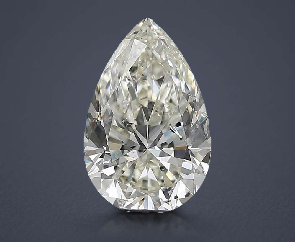 2.01 Carat Pear Natural Diamond