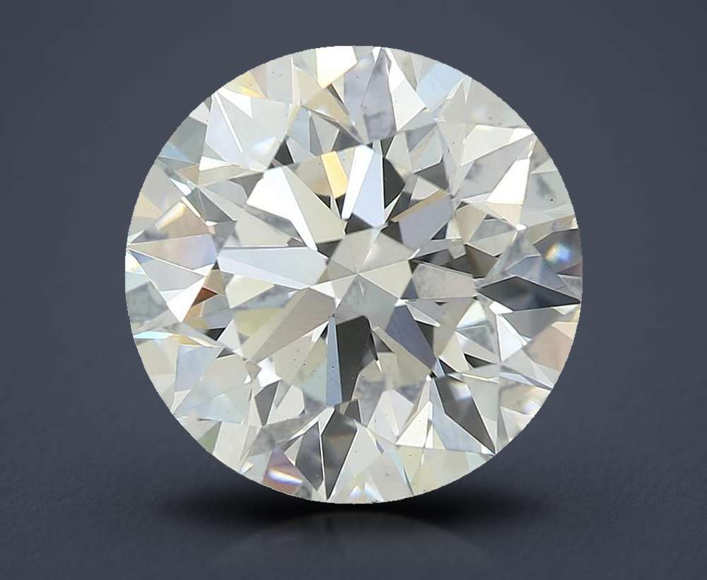 3.73 Carat Round Lab Diamond