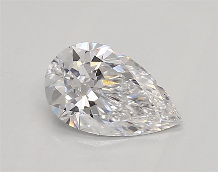 0.68ct D VVS2 Rare Carat Ideal Cut Pear Lab Grown Diamond
