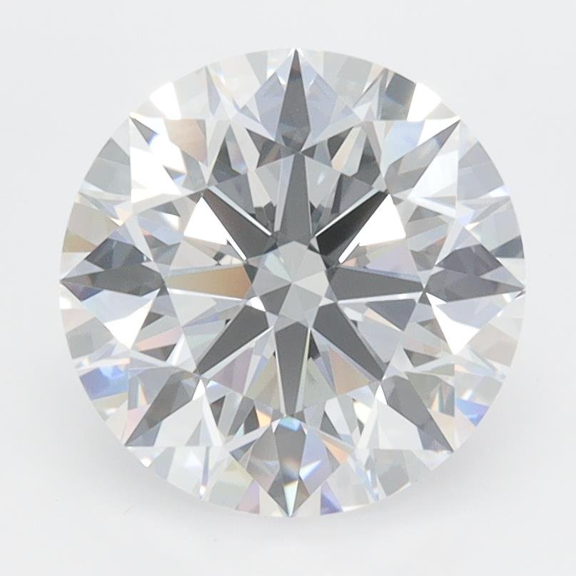 2.72ct D FL Rare Carat Ideal Cut Round Lab Grown Diamond