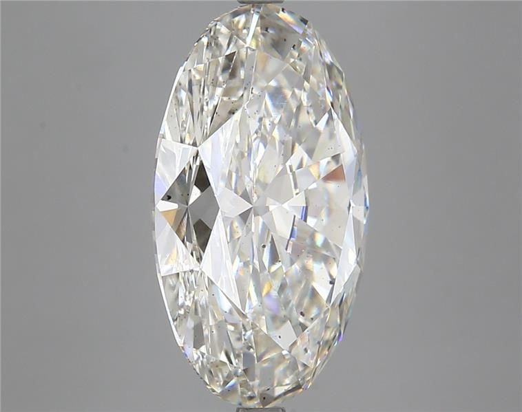 6.90ct H SI1 Rare Carat Ideal Cut Oval Lab Grown Diamond