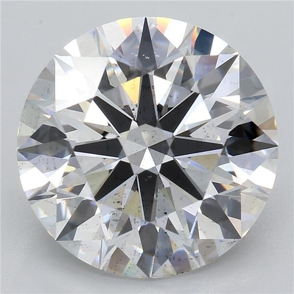 4.24ct F SI1 Rare Carat Ideal Cut Round Lab Grown Diamond