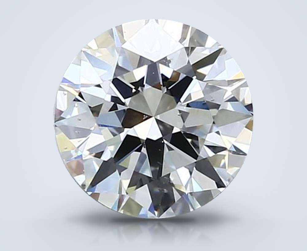1.71 Carat Round Natural Diamond