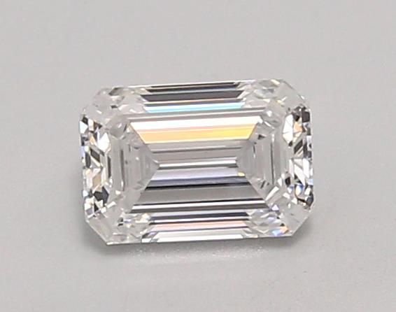 0.84ct D VVS2 Excellent Cut Emerald Lab Grown Diamond