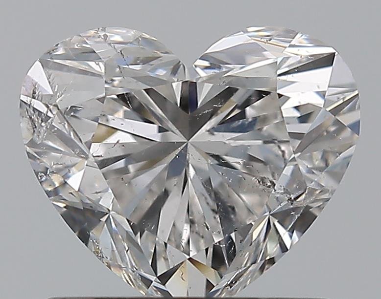 1.02ct E SI2 Rare Carat Ideal Cut Heart Diamond