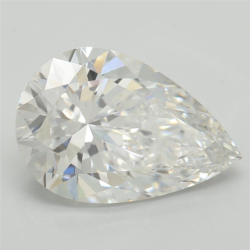 2.09ct E VS2 Rare Carat Ideal Cut Pear Lab Grown Diamond