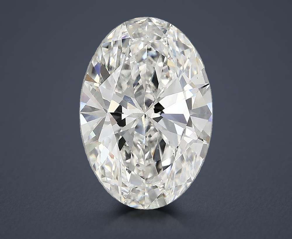 2.85 Carat Oval Lab Diamond