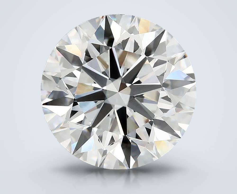 6.40 Carat Round Lab Diamond