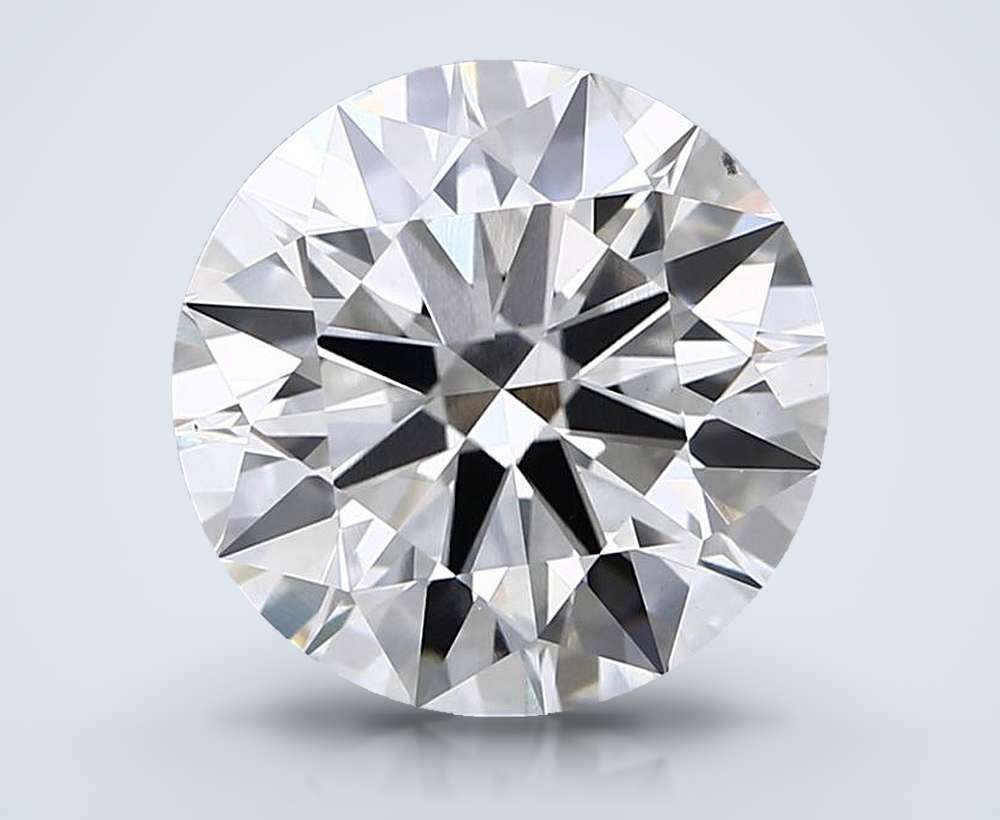 5.92 Carat Round Lab Diamond