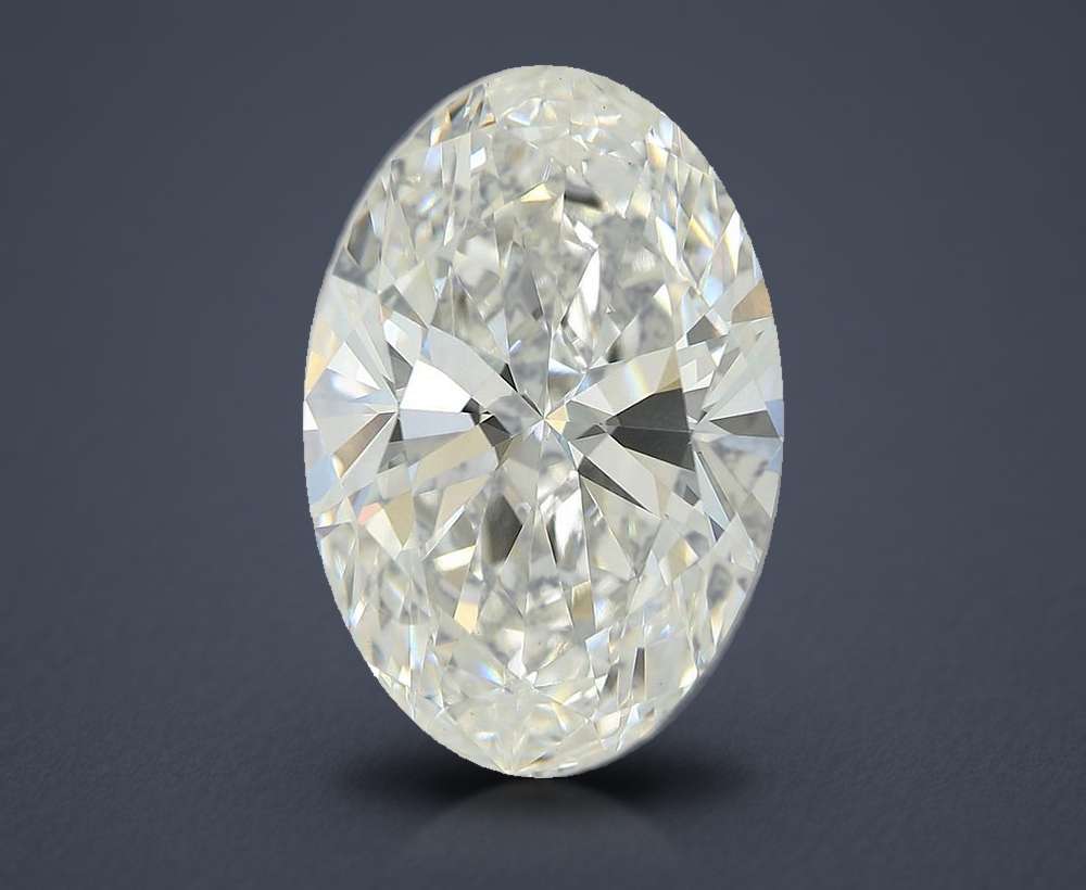 4.33 Carat Oval Lab Diamond