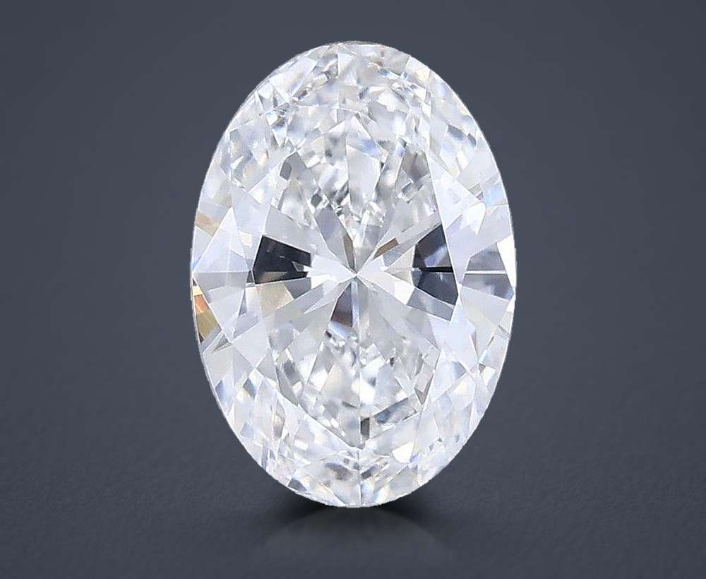 0.53 Carat Oval Lab Diamond