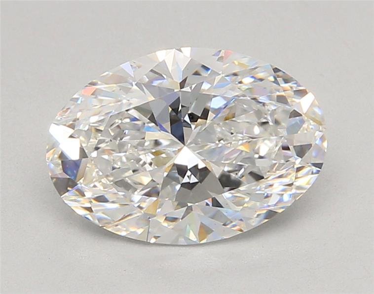 2.93ct E VS1 Rare Carat Ideal Cut Oval Lab Grown Diamond