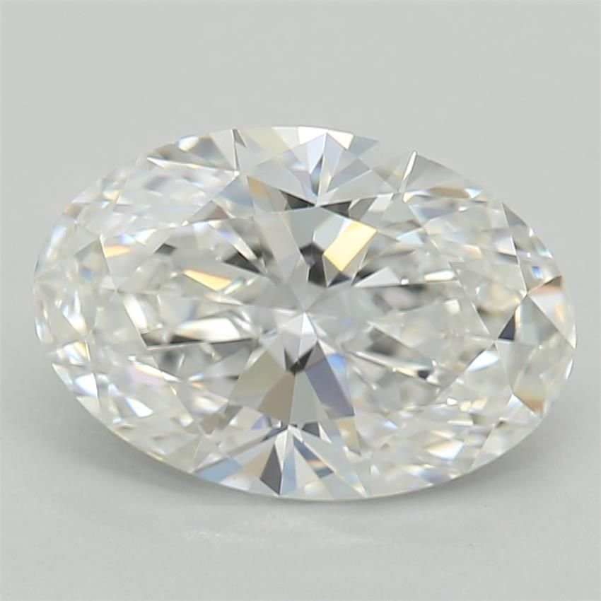 1.09ct D VVS2 Rare Carat Ideal Cut Oval Lab Grown Diamond