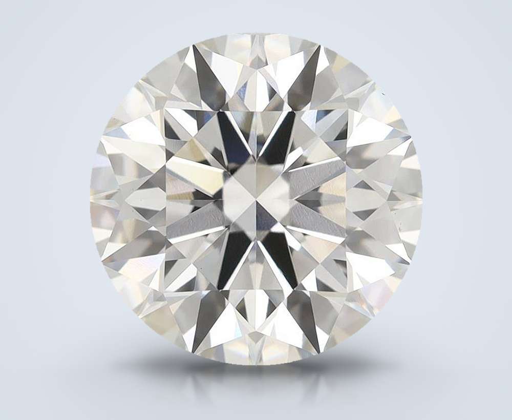 6.34 Carat Round Lab Diamond