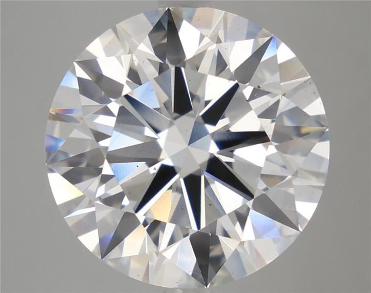 9.14ct F VS2 Rare Carat Ideal Cut Round Lab Grown Diamond