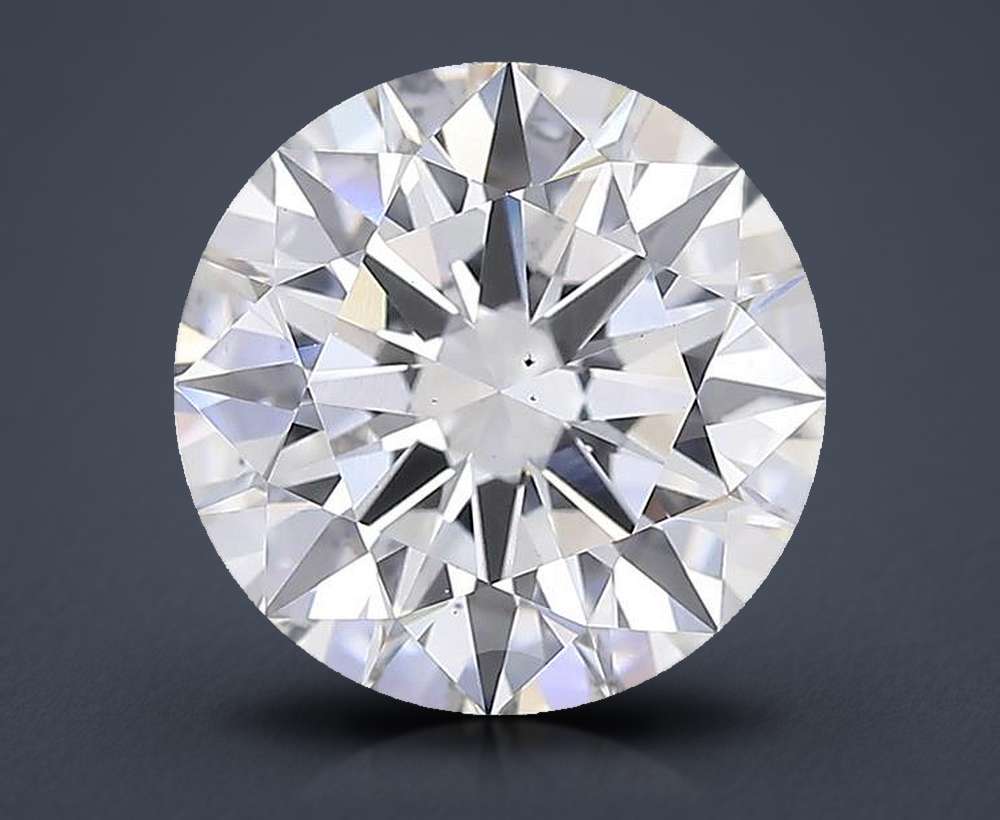 4.27 Carat Round Lab Diamond