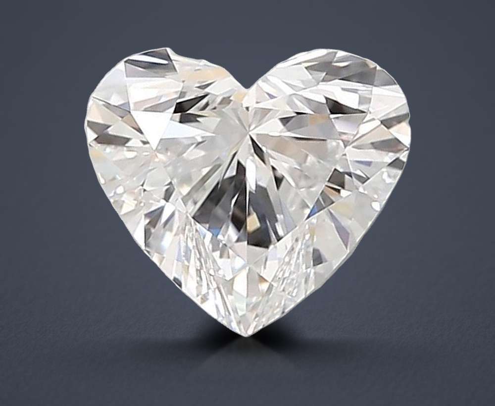 2.50 Carat Heart Lab Diamond