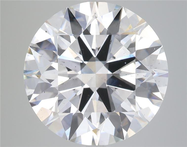 10.20ct F SI1 Rare Carat Ideal Cut Round Lab Grown Diamond