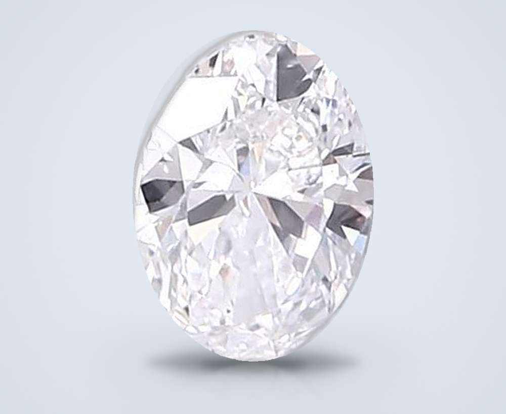 0.61 Carat Oval Lab Diamond
