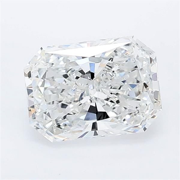 1.09ct E VVS2 Rare Carat Ideal Cut Radiant Lab Grown Diamond
