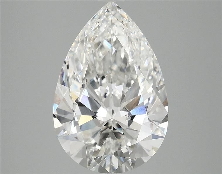 4.00 Carat Pear Lab Diamond