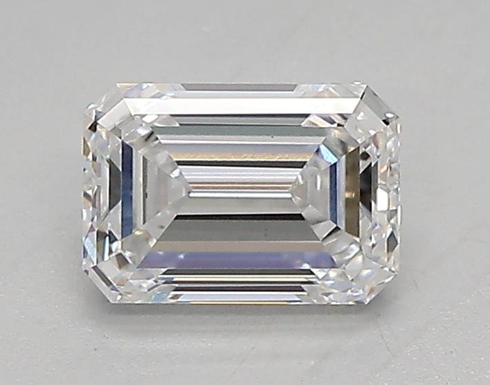 0.80ct D VVS2 Excellent Cut Emerald Lab Grown Diamond