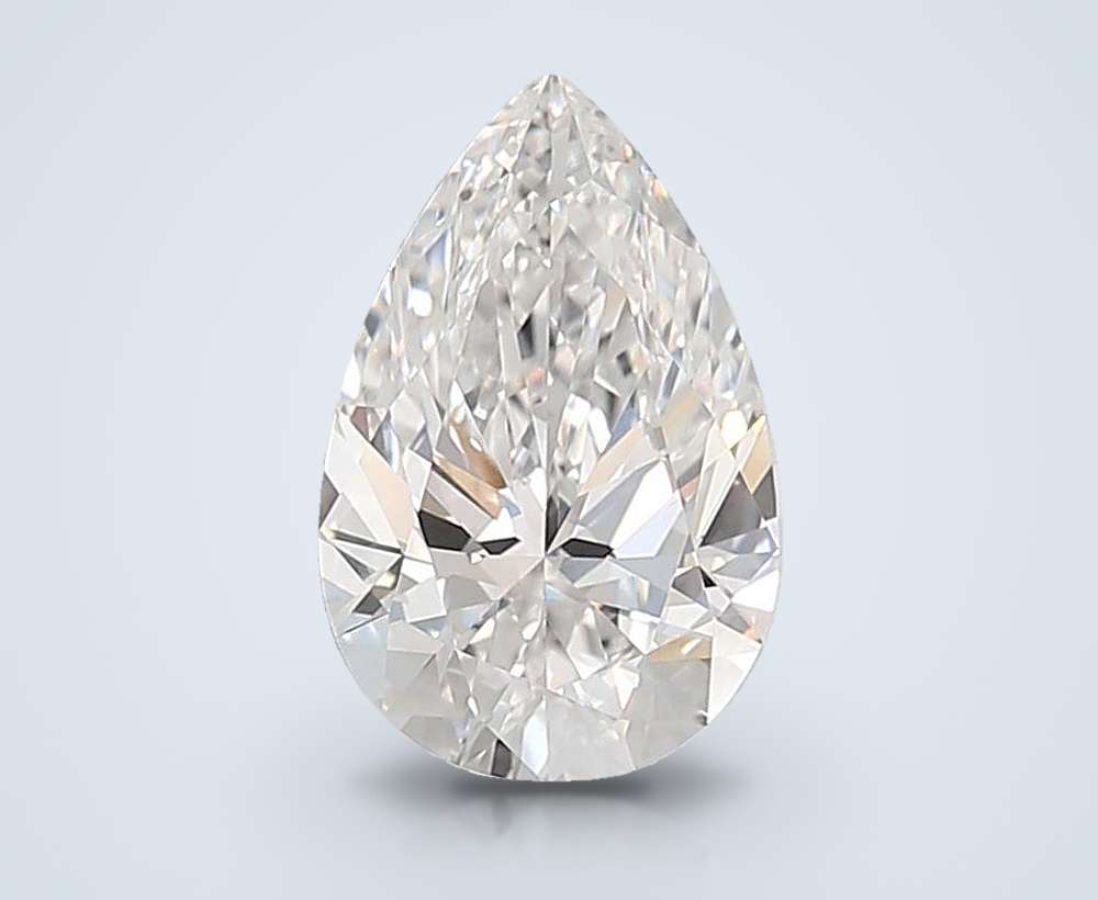 3.06 Carat Pear Lab Diamond
