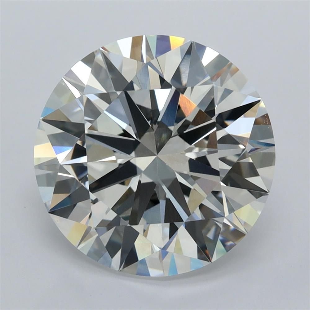 5.01ct E VS1 Rare Carat Ideal Cut Round Lab Grown Diamond